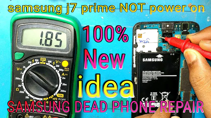 samsung dead phone repair. samsung j7 prime 2 Not power on fix.