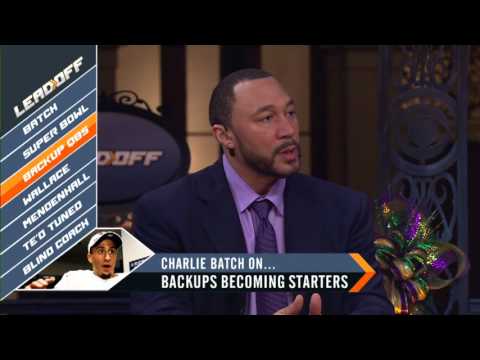 Charlie Batch during Superbowl week on the CBS Lead off show with Doug Gottlieb &amp; Allie LaForce