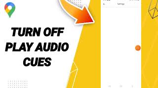 How To Turn Off Play Audio Cues On Google Maps App 2024 screenshot 4