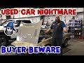 The CAR WIZARD finds a wiring nightmare!