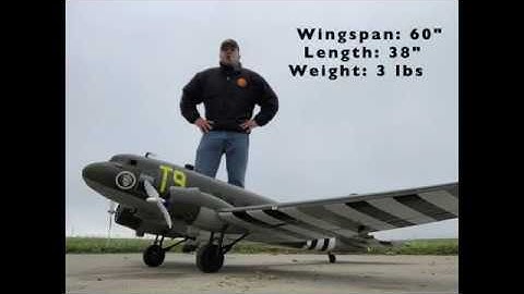 C-47. Paratrooper drop on D-Day.