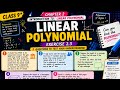 Class9th Ganit manjari Chapter2 Introduction to linear polynomial Exercise -2.3
