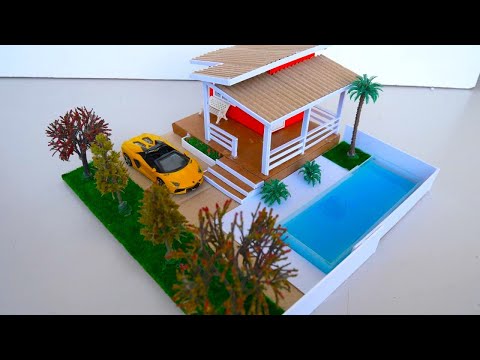 Miniature Dollhouse | Do it yourself @BackyardCrafts