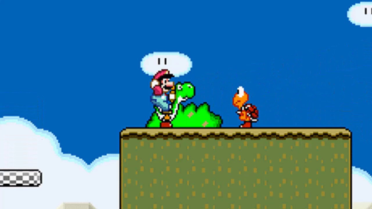 SUPER MARIO WORLD (SNES) MAIN MAP (MARIMBA) - YouTube