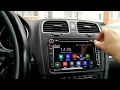 Установка головного устройства на VW Golf 6 с Aliexpress.  ISUDAR 8", Android 8,1.