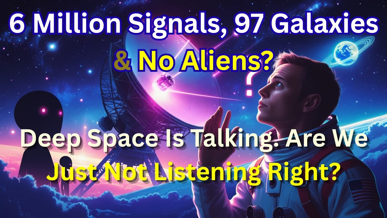 6 Million Signals, 97 Galaxies & No Aliens? 🌌👽 | The Truth About Intelligent Life | 🔭 