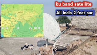Ku band satellite tv channels all india 2 fit par | dish signal setting