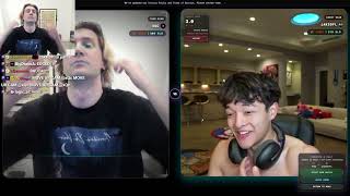 xQc and JasonTheWeen have a MOG-OFF