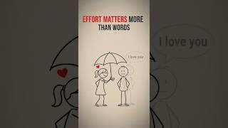 Effort Matters More Than Words In Relationships