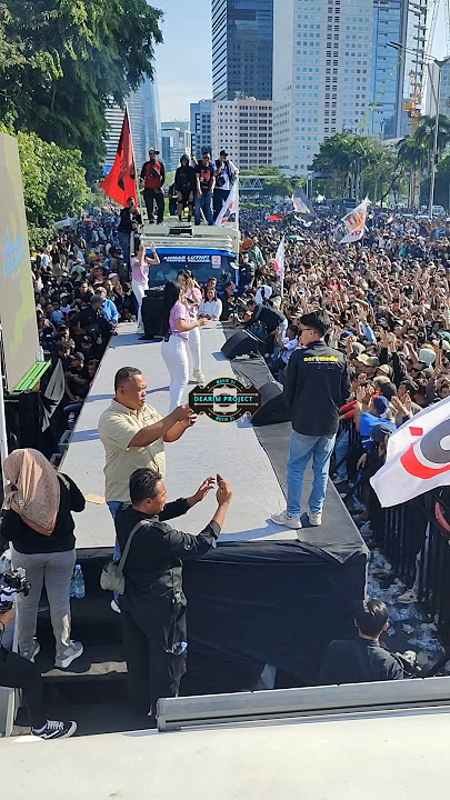 Dj Tanti Perfom GBK Jakarta bersama brewok audio #dj #djterbaru #djviral #djtanti #gbk #prabowo