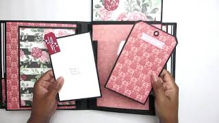 Valentine s Mini Album featuring Picture Perfect 4 Supersized Tutorial