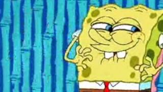 Spongebob Scoots In His Chair While I Play Music