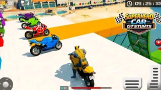 Spiderman Bike Stunt Game | Bike Games | Superhero Games