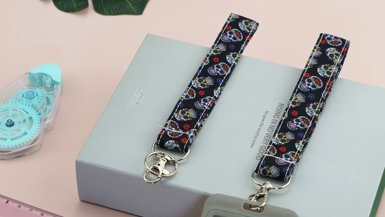LParkin Sugar Skull Gifts Lanyard Cute Lanyard