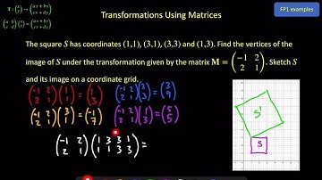 Further Pure 1 - Matrix Transformations - Video 1