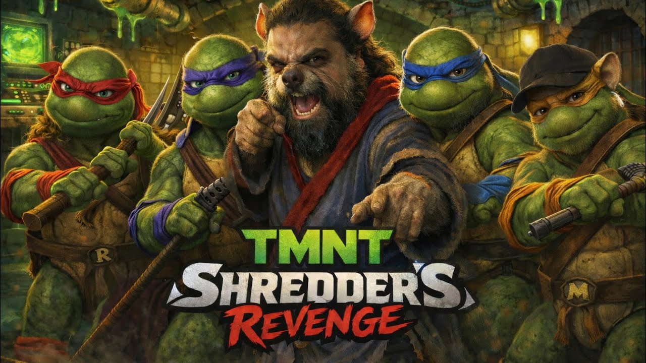 Jackyl TV Presents Us Playing TMNT Shredder’s Revenge!