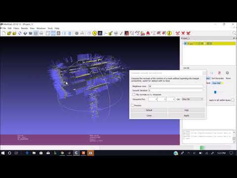 Converting 3d Point Cloud to Mesh