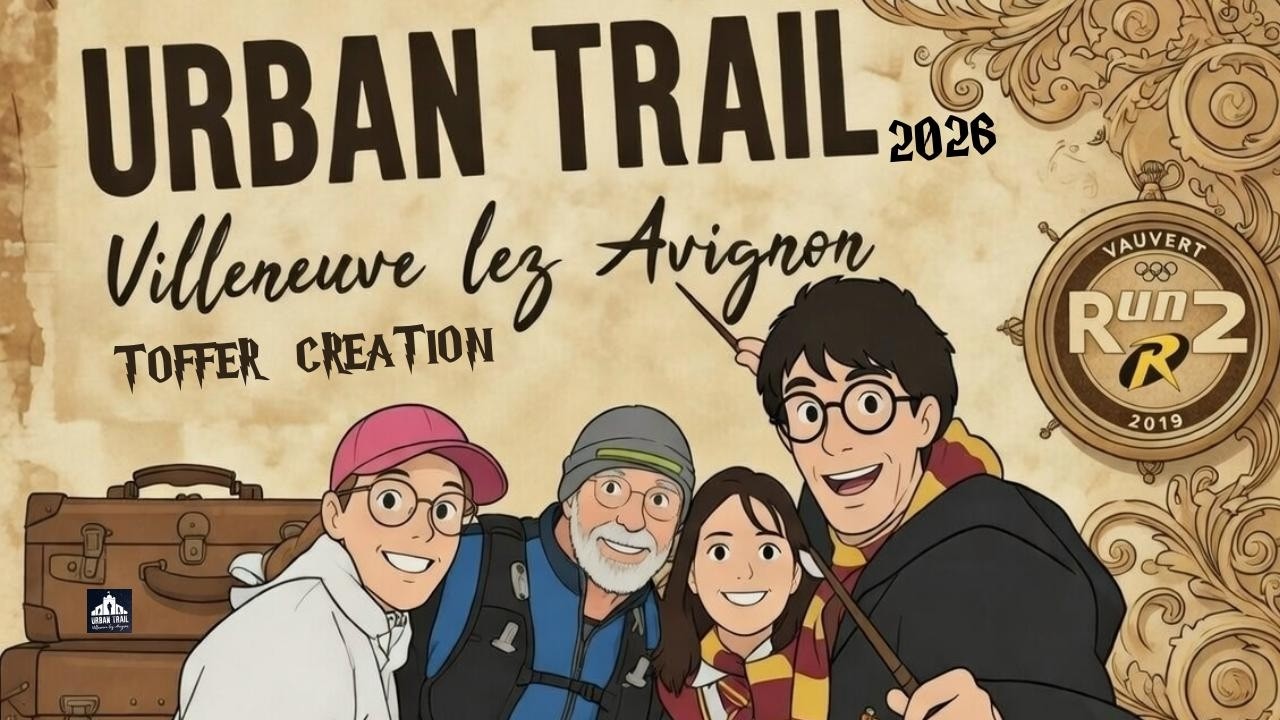 Urban Trail de Villeneuve les Avignon - Édition 2026 by Toffer Création