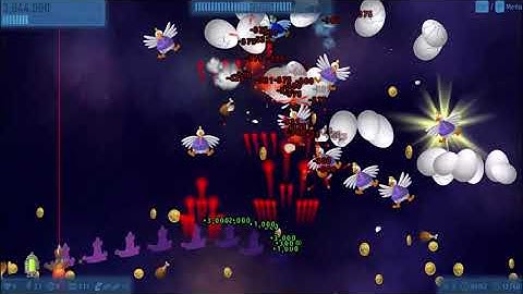 Tiến Nguyễn TV - (Early Access) Chicken Invaders Universe - Mission: Frosty Waitstaff (Part 1) #653