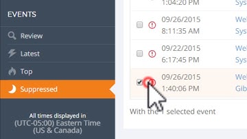 Loupe Demo: Suppress Nuisance Errors