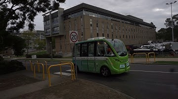 Navya driverless bus on trial at La Trobe Uni