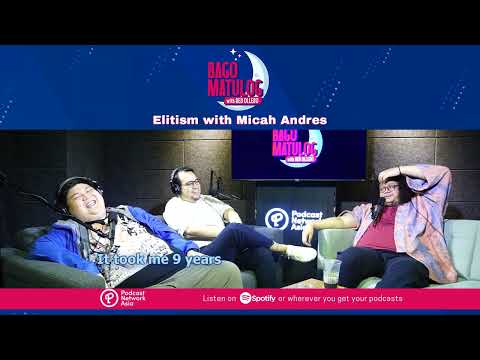 Stand-up comedy and mental health | Bago Matulog clip
