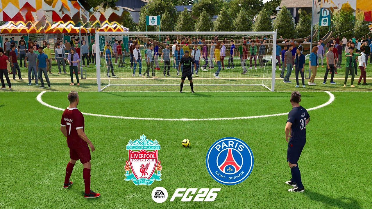 FC 26 Volta Football | Ronaldo Messi Neymar Mbappe Haaland Vinicius | Liverpool vs PSG - PS5