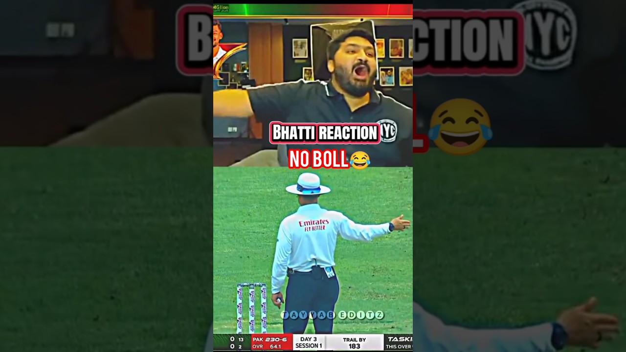 no ball furqan Bhatti reaction🤣😂#cricketfan#shortsvide#shorts#viralshort#cricket#pakistan