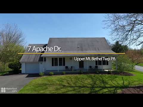 7 Apache Dr, Mt Bethel, PA home video tour