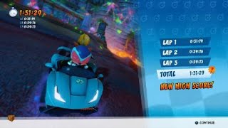[CTR:NF] Inferno Island 1:31:29 (Former World Record)