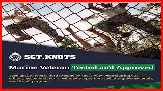 SGT KNOTS Twisted Nylon Rope: Durable, Reliable, and Ready for Any Job