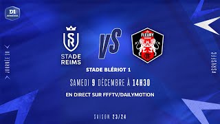 J10 I Stade de Reims – FC Fleury 91 (2-0), le résumé | D1 Arkema | FFF 2023-2024