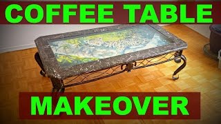 Coffee Table Makeover - One person's trash is another one's treasure