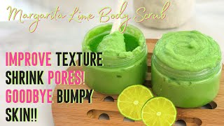 BEST Sugar Body Scrub Recipe DIY IMPROVE SKIN TONE & TEXTURE, MINIMIZE PORES