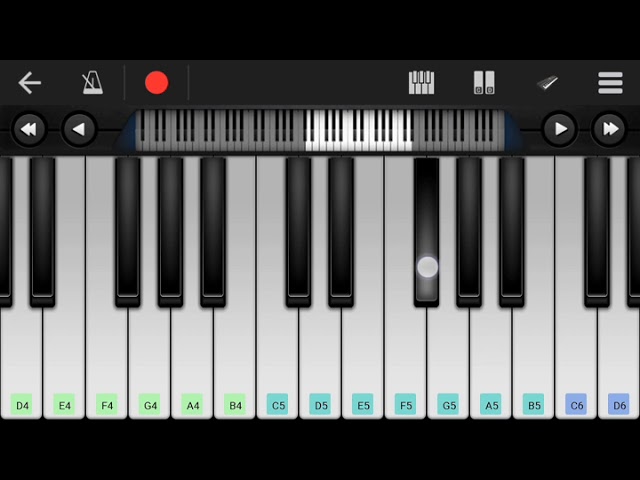 Easy tutorial piano Mobile Legend by Walkband class=