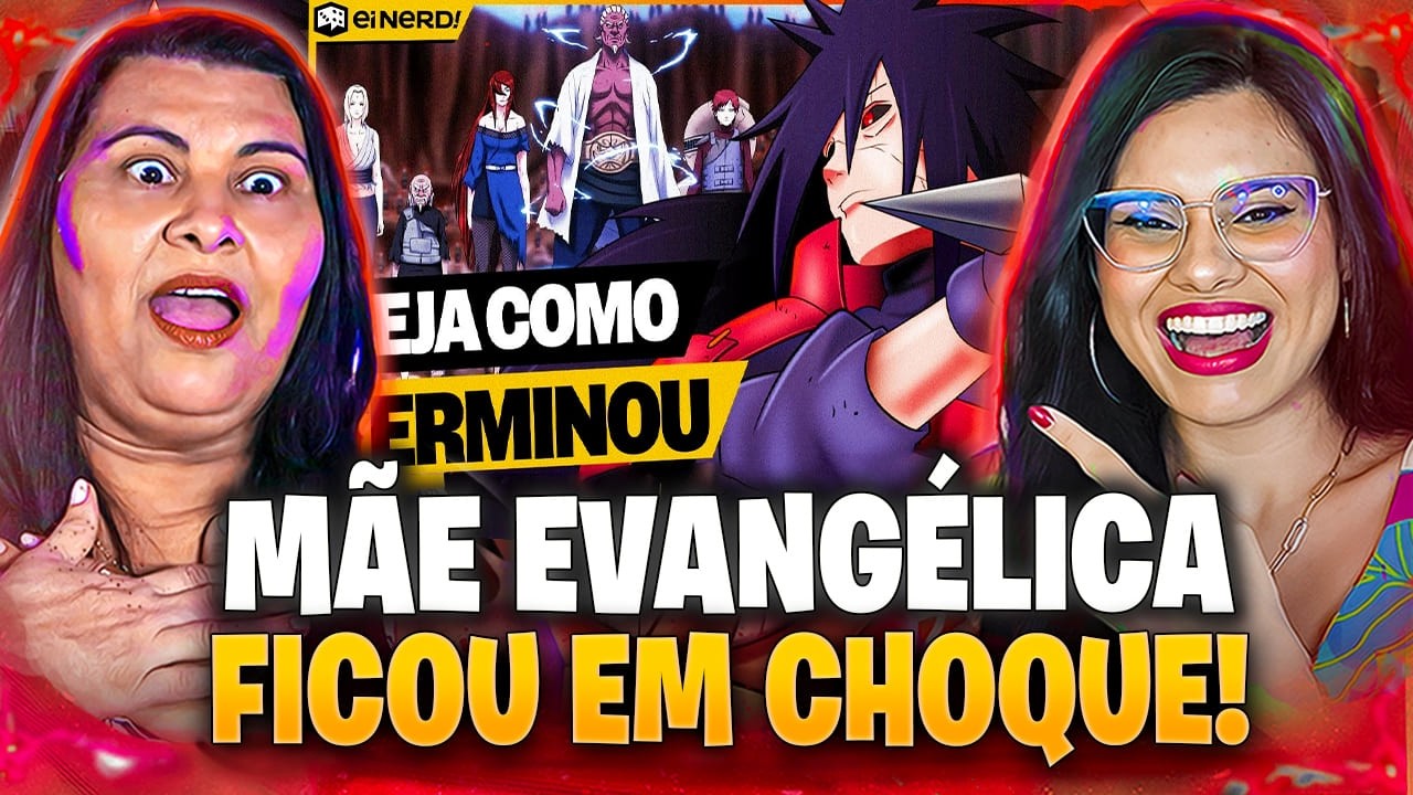 MÃE NUNCA VIU ALGO ASSIM! 😱 VEJA COMO FOI MADARA VS 5 KAGES: UMA DAS MAIORES LUTAS DE NARUTO