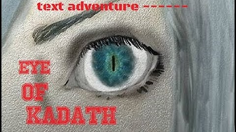 Robert plays EYE OF KADATH classic TEXT adventure Early retro BASIC programming