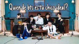 Test quien de BTS sería tu pareja ideal?💜