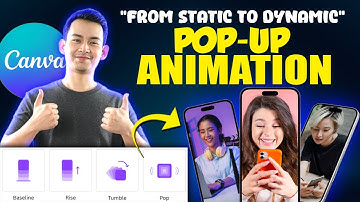 Create DYNAMIC Pop-up Animations with Canva Motion Graphics! Step-by-Step Tutorial