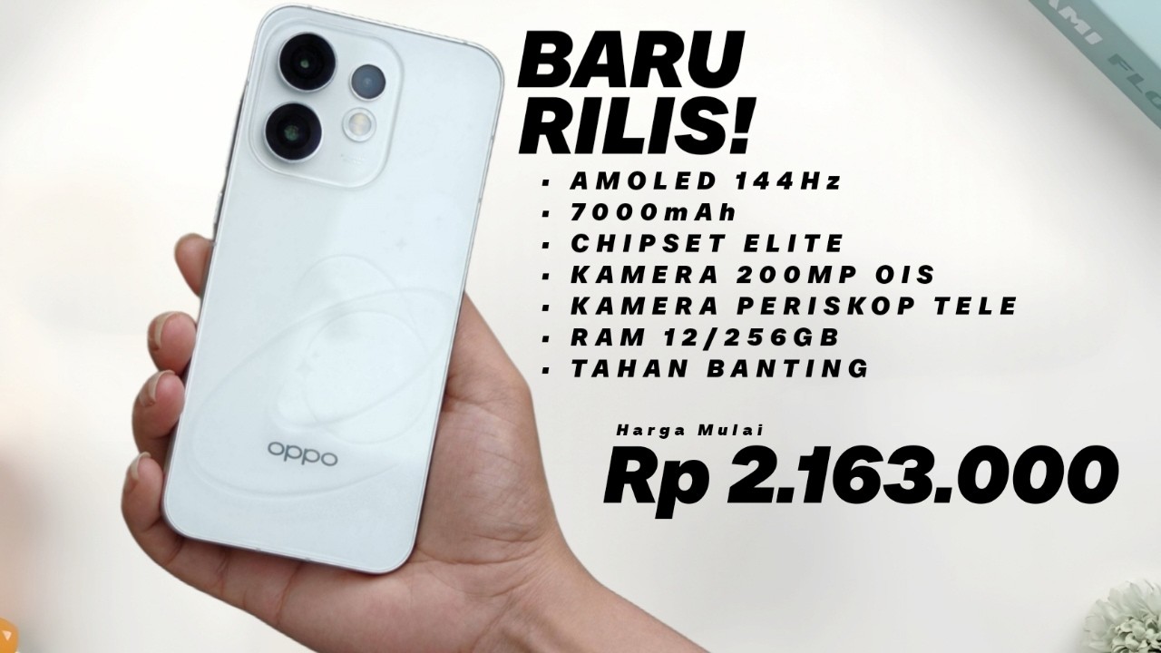 BARU DIRILIS, 7000MAH, RAM 12/256 GB – HP OPPO TERBARU … — Transcript