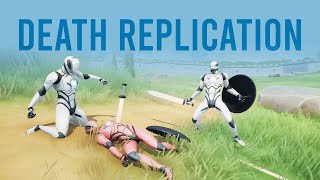 Unreal Character Death Replication -  Action RPG #35