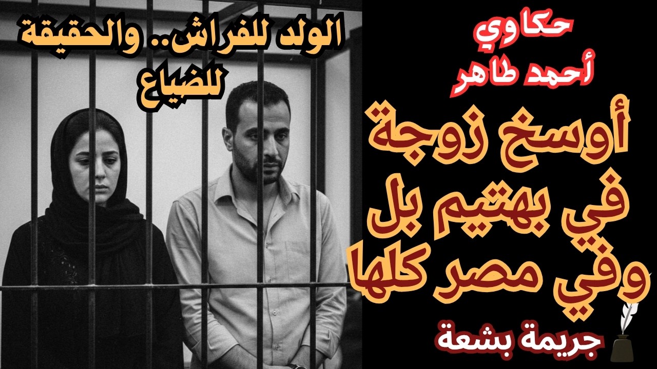 حكاوي أحمد طاهر | اوسخ زوجة في بهتيم بل وفي مصر كلها جريمة بشعة