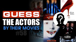 Guess The Actor or The Actress By Their Movies Quiz /  Photo Challenge Based On Four Random Movies