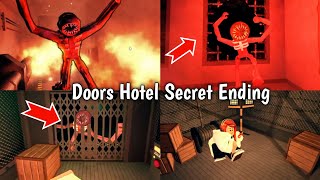 Roblox Doors Hotel Update Secret Ending Cutscene