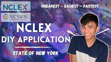 NCLEX DIY APPLICATION | New York State Board of Nursing (UP-TO-DATE) MAY 2025