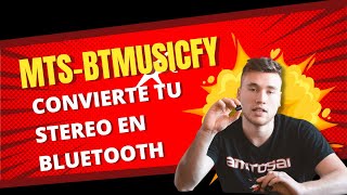 Convierte cualquier stereo o equipo de audio en Bluetooth con el receptor MTS-BTMUSICFY de AMITOSAI by AMITOSAI 2,757 views 1 year ago 8 minutes, 39 seconds