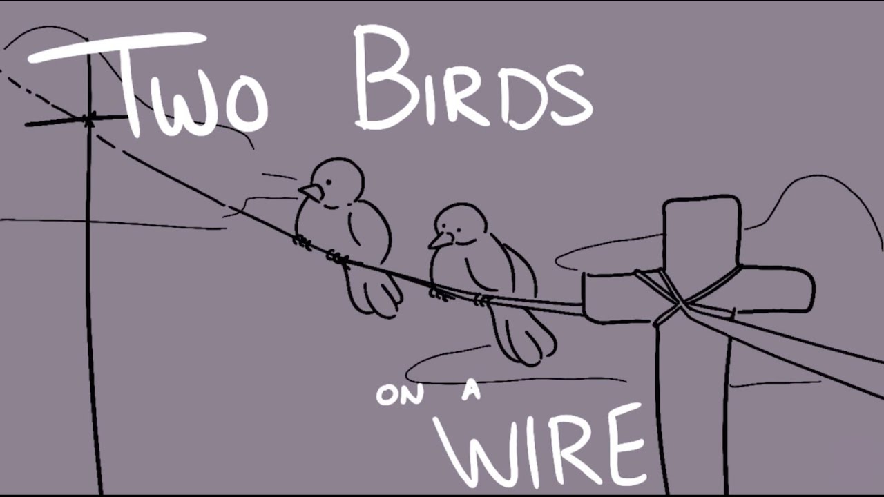 Two Birds on a Wire | TW! Depictions of Suicide |Oc Animation... (Animatic-y??)