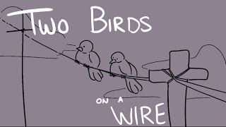 Two Birds on a Wire | TW! Depictions of Suicide |Oc Animation... (Animatic-y??) Resimi