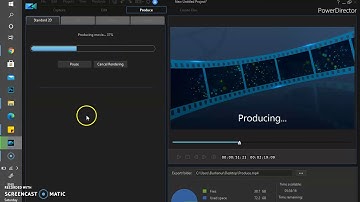 How to save a video on Powerdirector to share or upload on Youtube