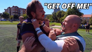 Rugby in POV (GAME GOT HEATED)